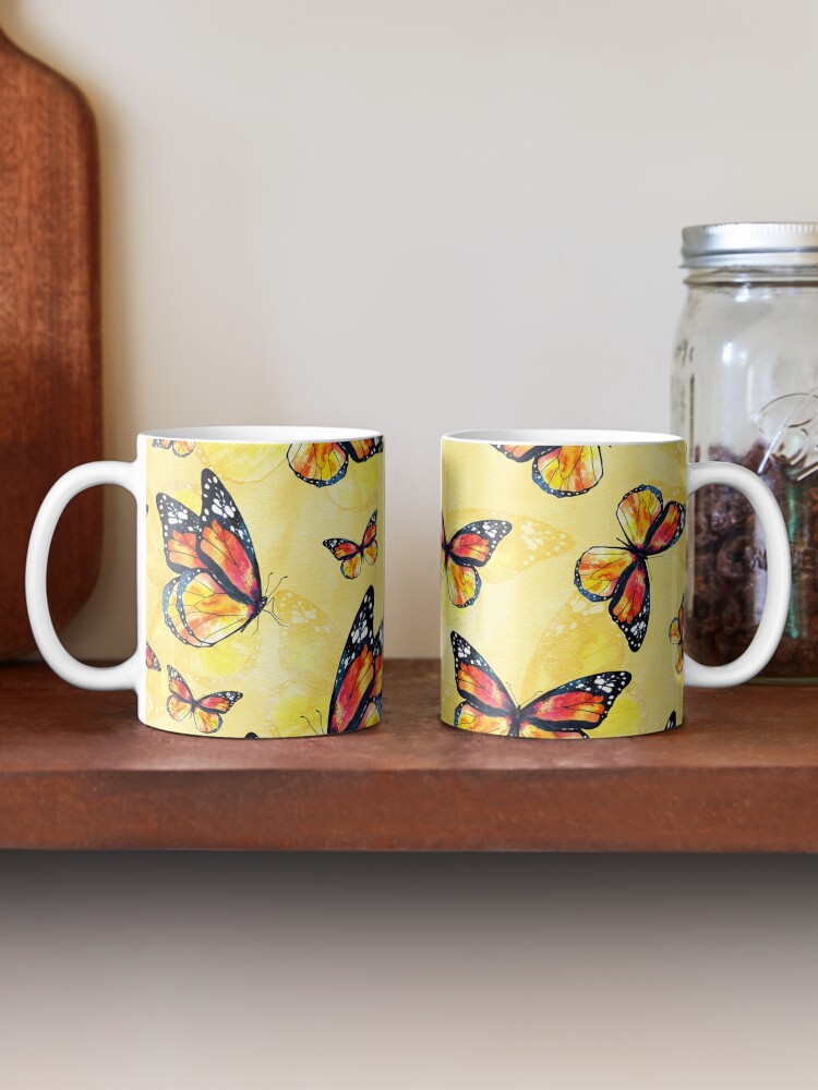 Alternate view of Butterflies pattern 9 Coffee Mug