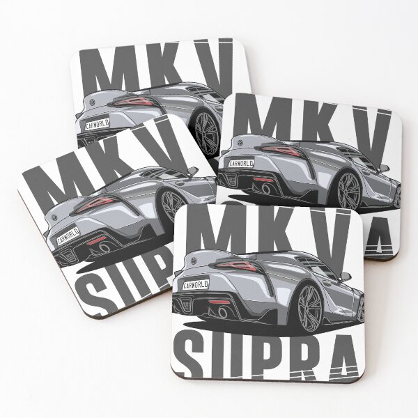 Item preview, Toyota Supra A90 Rear Tungsten Silver Best Shirt Design designed and sold by CarWorld.