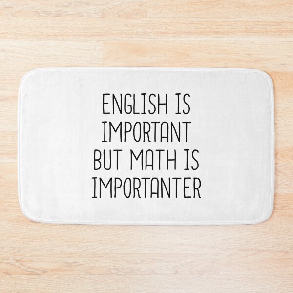 Item preview, English Is Important But Math is Importanter designed and sold by T-shirt For You.