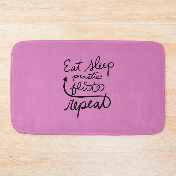 Item preview, Eat Sleep Practice Flute repeat  designed and sold by FrictionMaxxing.