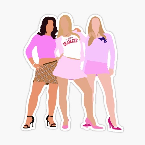 Regina George Mean Girls Sticker – Maple Layne Market