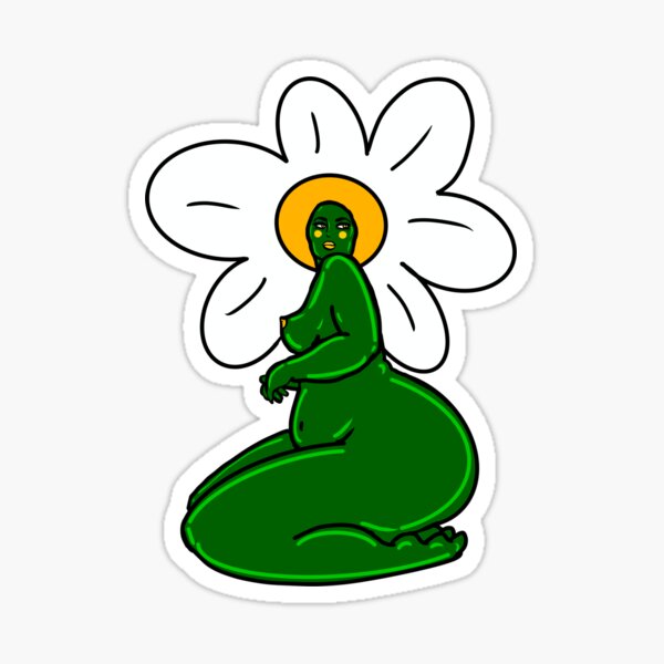 Oh look, a flower Sticker