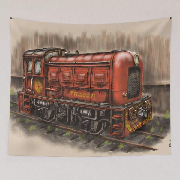Item preview, Triang Yard Switcher in Red designed and sold by Rasendyll.