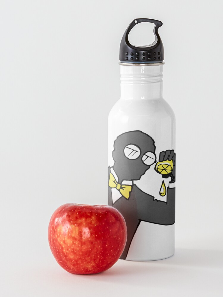 Alternate view of Fate Lemons (Death and Taxes) Water Bottle