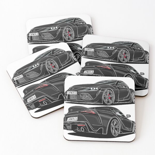 Item preview, Toyota Supra A90 Nocturnal Black Front & Rear designed and sold by CarWorld.