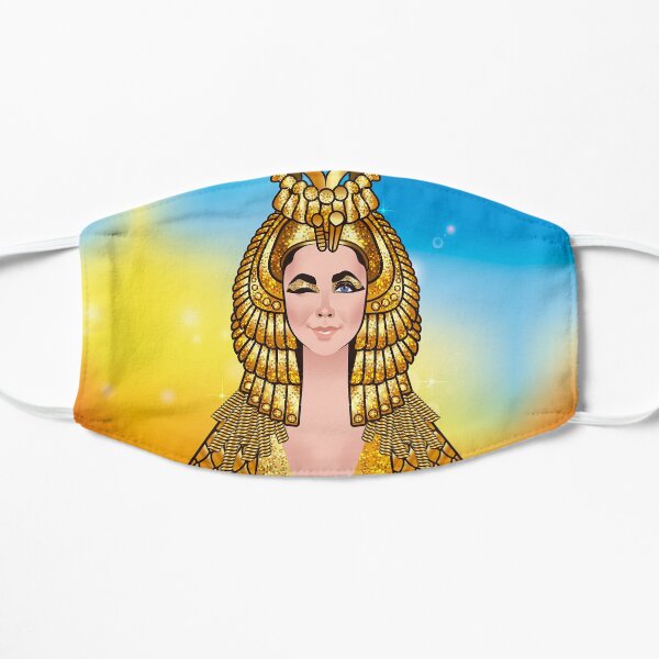 A wink & a smile Flat Mask