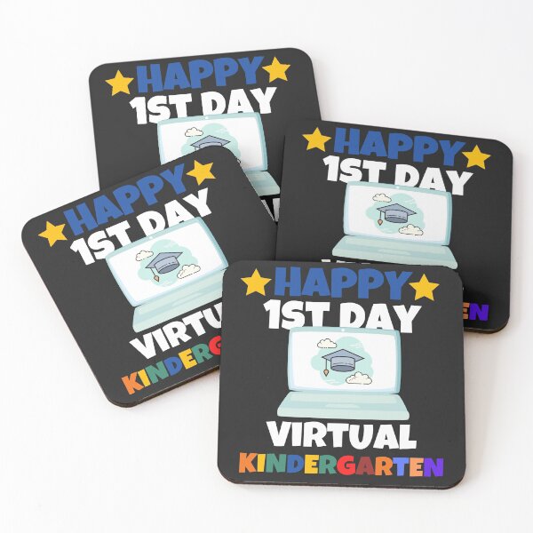 Item preview, happy first day of virtual school shirt gift for students designed and sold by MohitJain1109.