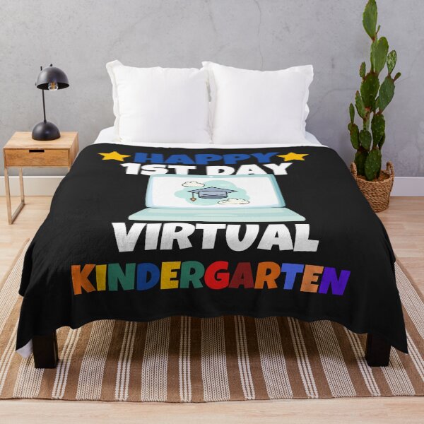 Item preview, happy first day of virtual school shirt gift for students designed and sold by MohitJain1109.