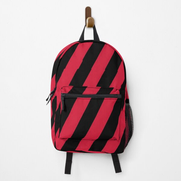 Item preview, Red and black diagonal stripes designed and sold by tetibright.