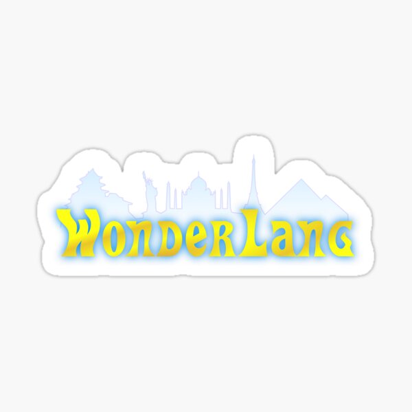 WonderLang Sticker