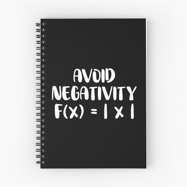 Item preview, Avoid Negativity f(x) = | x | Funny Math designed and sold by T-shirt For You.
