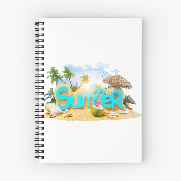 Item preview, Summer vacation Beach Holiday Summer 4 Two, Summer Holiday, summer theme illustration designed and sold by Halalolo.