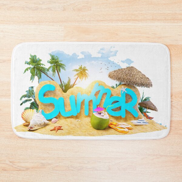 Item preview, Summer vacation Beach Holiday Summer 4 Two, Summer Holiday, summer theme illustration designed and sold by Halalolo.