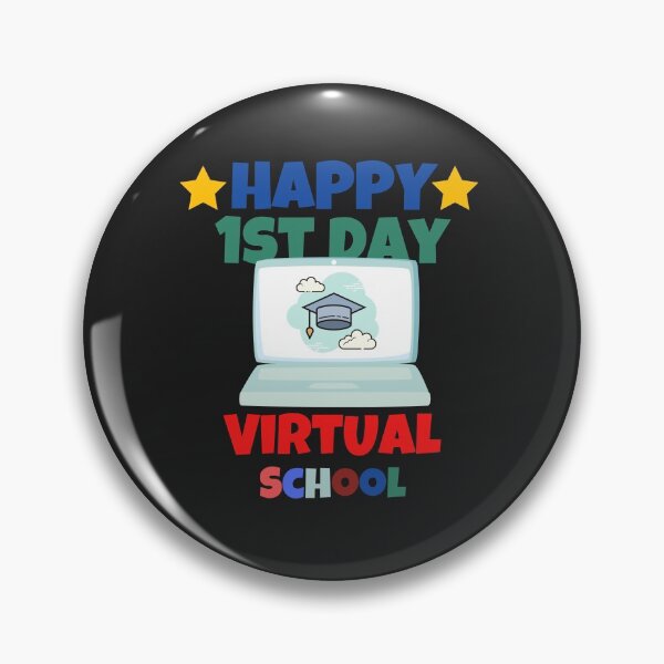 Item preview, happy first day of virtual school shirt gift designed and sold by MohitJain1109.