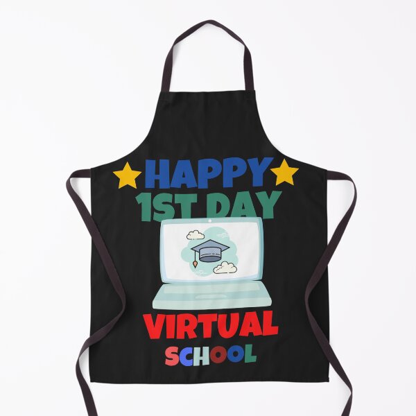 Item preview, happy first day of virtual school shirt gift designed and sold by MohitJain1109.