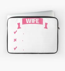 STATISTICIAN'S WIFE Laptop Sleeve