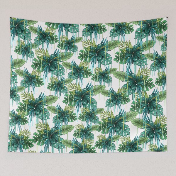 Item preview, Flowers patterns green designed and sold by S-Dullaj.