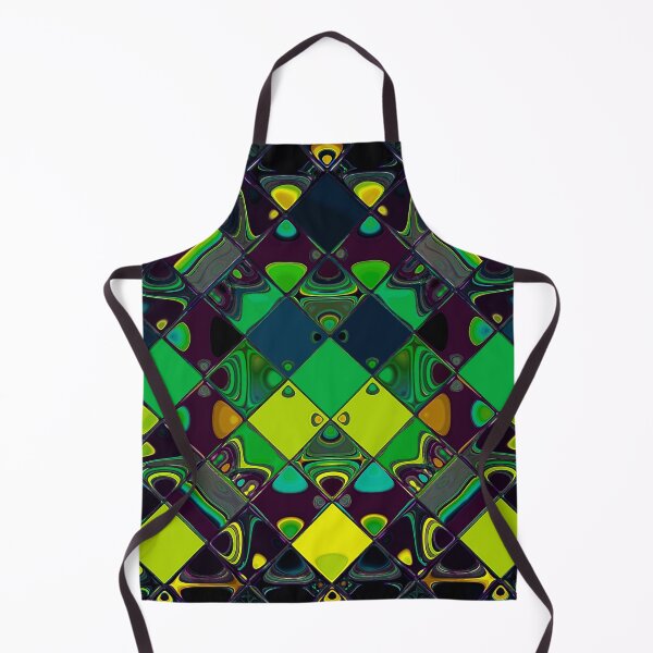 Item preview, Dark Abstract Arabic Stained Glass Tiles Pattern designed and sold by Dator.