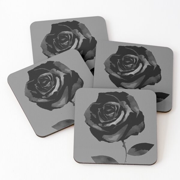 Item preview, Cute black rose designed and sold by sima ant.