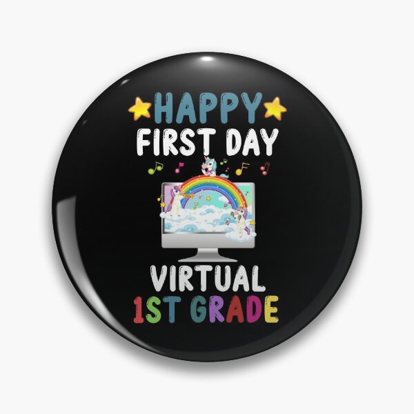 Item preview, Happy First Day Of Virtual 1st Grade designed and sold by yacine12353.