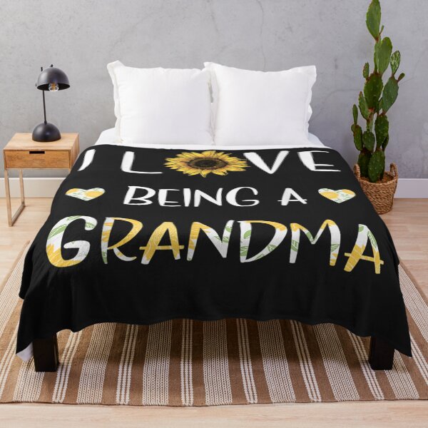 Item preview, I Love Being A Grandma Sunflower designed and sold by harolhaw.