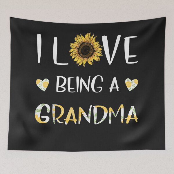 Item preview, I Love Being A Grandma Sunflower designed and sold by harolhaw.