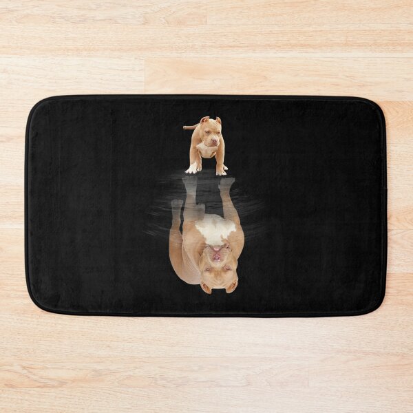 Item preview, Funny Pitbull Reflection Dog Pitbull Puppy Cute Dream designed and sold by JohnnyBench73.