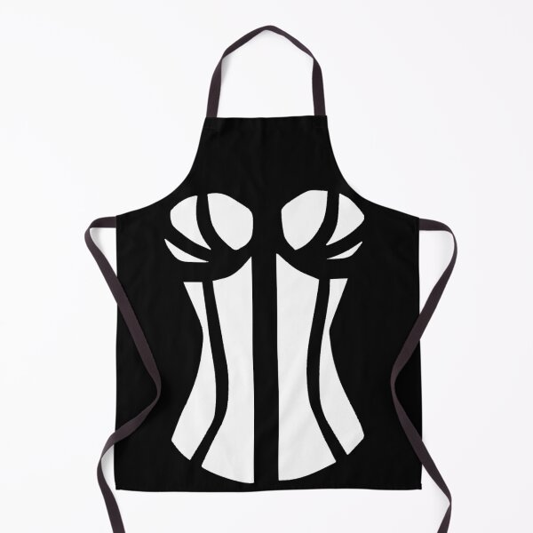 Item preview, Corset in black and white designed and sold by covenapparel.