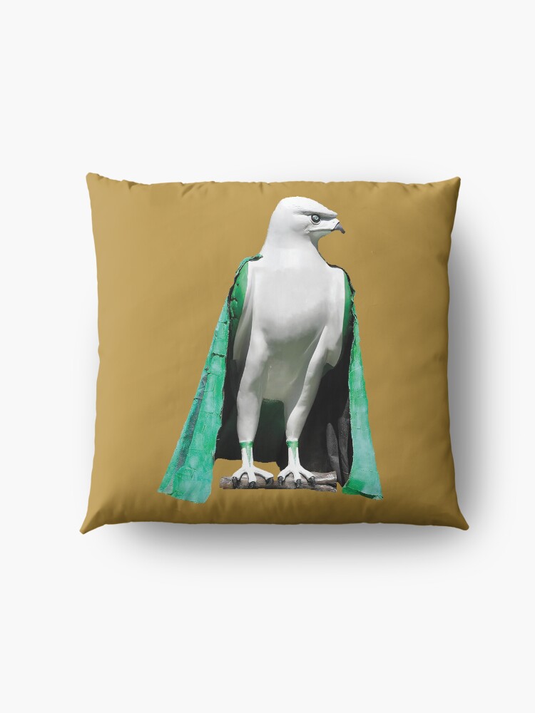 Alternate view of bird of prey Floor Pillow