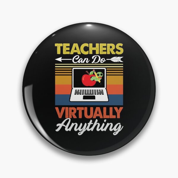 Item preview, Teachers Can Do Virtually Anything Funny Distance Learning designed and sold by Best Designer.