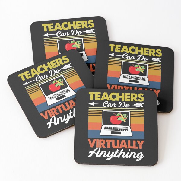 Item preview, Teachers Can Do Virtually Anything Funny Distance Learning designed and sold by Best Designer.