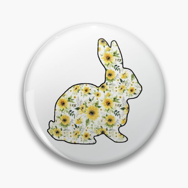 Item preview, Watercolor Sunflower Show Rabbit - NOT FOR RESALE WITHOUT PERMISSION designed and sold by l-oh.