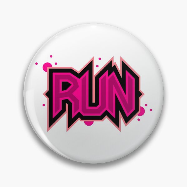 Item preview, Pink Run Logo designed and sold by Ludogorek.