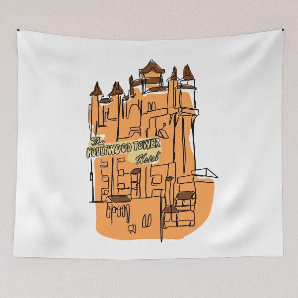 Item preview, Haunted Tower Hotel designed and sold by willowsbunnies.