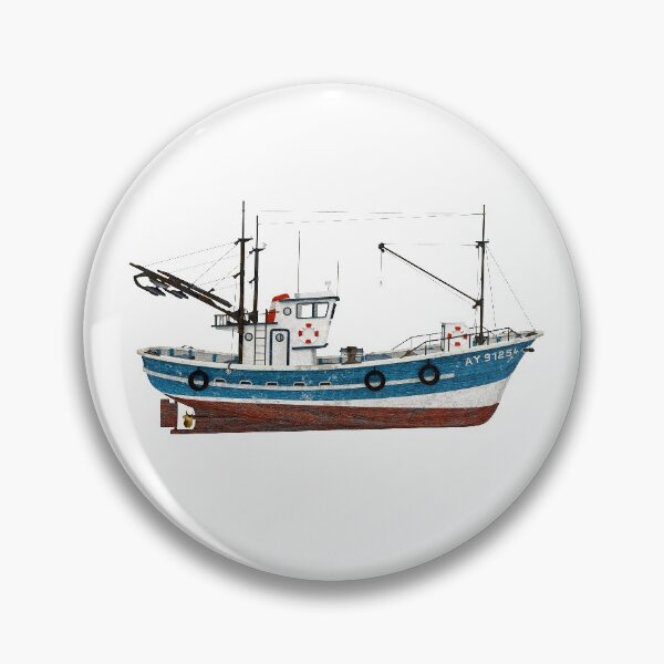 Item preview, Side view of a fishing trawler designed and sold by MIRO3D.
