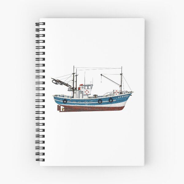 Item preview, Side view of a fishing trawler designed and sold by MIRO3D.