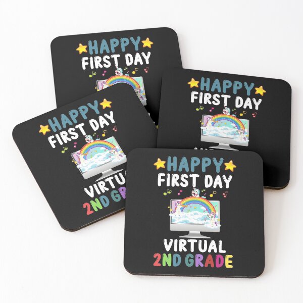 Item preview, Happy First Day Of Virtual 2nd Grade designed and sold by yacine12353.