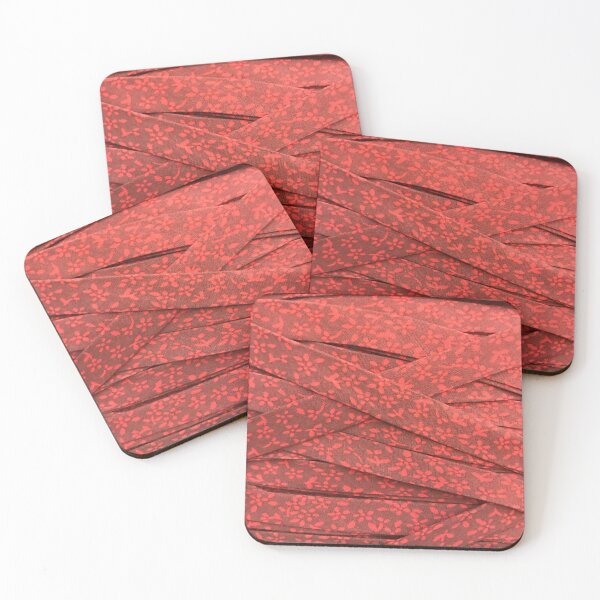 Item preview, Red Criss cross fabric texture mummy wrapped designed and sold by super_shimizu.