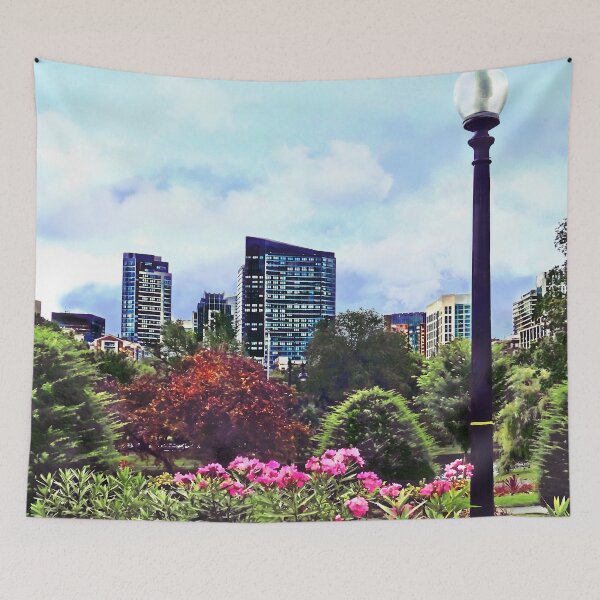 Item preview, Boston MA - Boston Common and Skyline designed and sold by Susan Savad.