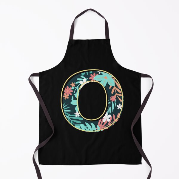 Item preview, Letter O retro flowers designed and sold by knst-wrk.