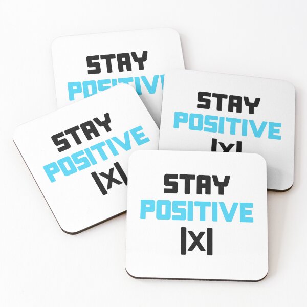 Item preview, Stay Positive | x | - Funny Math designed and sold by T-shirt For You.