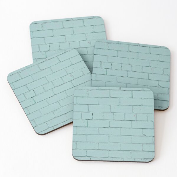 Item preview, Light Teal Brick Wall designed and sold by cgroenewald.