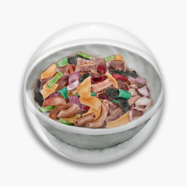 Item preview, Watercolor Illustration of Chinese Cuisine - Yulin beef offal pot | 玉林牛杂 designed and sold by iswenyi.