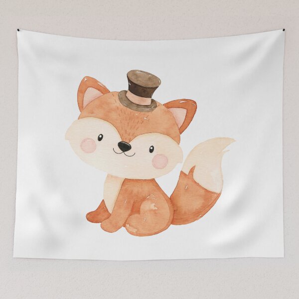 Item preview, Enchanted Fox designed and sold by Mari Ubialli.