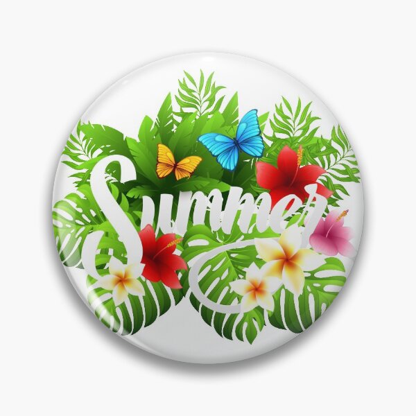 Item preview, Summer, Summer Decorative, green leaves illustration designed and sold by Halalolo.