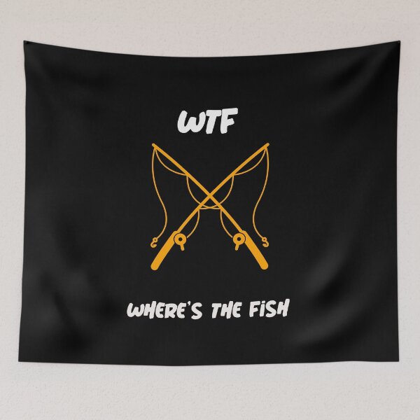 Item preview, WTF | WHERE'S THE FISH designed and sold by Ashalcheema.