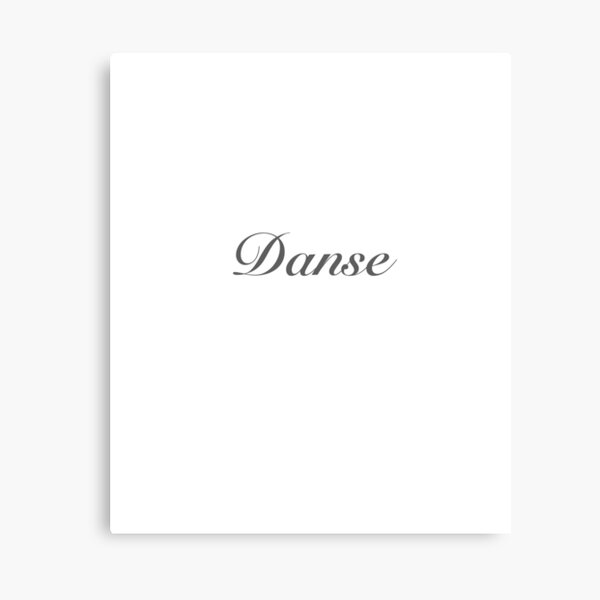Item preview, Danse - Dance in french designed and sold by RN-Shirts.