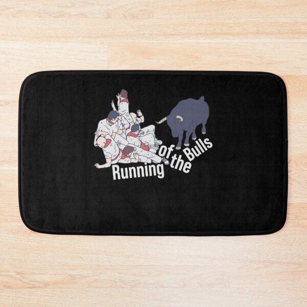 Item preview, Running of the Bulls Text - Cattle Charge - Spanish Tradition designed and sold by DeWinnes.