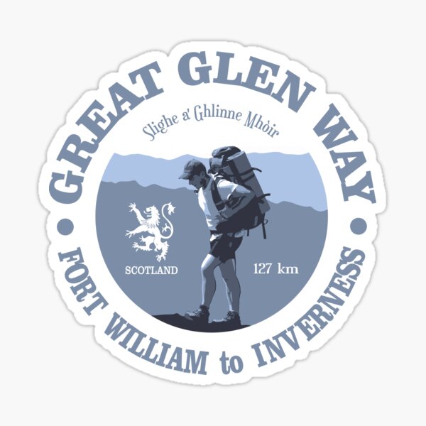 The Great Glen Way (BG) Sticker