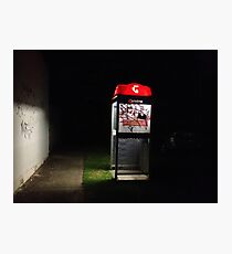 suburban summer night Photographic Print